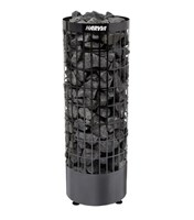 Saunakachel - Cilindro - PC70E Black steel